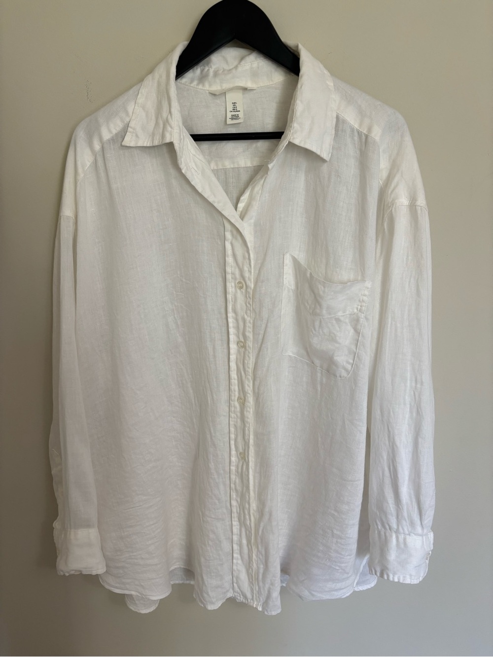 H&M Women’s Linen Button-Up Shirt